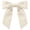 Beige, variant on Christmas Bows Christmas Tree Bows Velvet Bows Pre Tied Decorative Ribbon Bow Ornaments Holiday Christmas Decorations For Tree Wreath Garland Mantel Gift Wrapping Party Decor