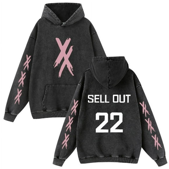 European And American Singers Trendy Loose Washed Sweater Men's And Women's Casual Hoodie 100 Pure Cotton Sweater Hoodie