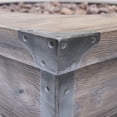 thumbnail image 5 of GDF Studio Banleigh Outdoor 40,000 BTU Lightweight Concrete Square Fire Pit, Brown, 5 of 10