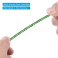 thumbnail image 4 of 3.3Ft 1.5mm Dia Safety Cable Lock Steel Stage Lighting Security Wire Rope, Green 6 Pack, 4 of 6