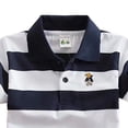 thumbnail image 4 of Ulanda Toddler Baby Boys Short Sleeve Polo Shirts Cute Cartoon Animal Embroidery Uniform Shirt Button Closure Collared Tops (Multicolor13, 5-6 Years), 4 of 4