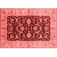 thumbnail image 1 of Ahgly Company Indoor Rectangle Oriental Red Traditional Area Rugs, 5' x 7', 1 of 4