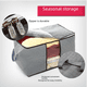 thumbnail image 3 of Bolsa de almacenamiento plegable para ropa, bolsa organizadora, bolsa para polvo, caja de almacenamiento suave, extra grande, no tejida, 3 of 4