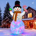 thumbnail image 1 of Muñeco de Nieve Inflable con Ventilador FOCIE 3.7 m con Luces LED, 1 of 7