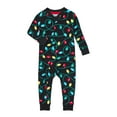 thumbnail image 3 of Holiday Time Unisex Infant Matching Family One-Piece Pajama Set, Sizes 6M to 18M, 3 of 5