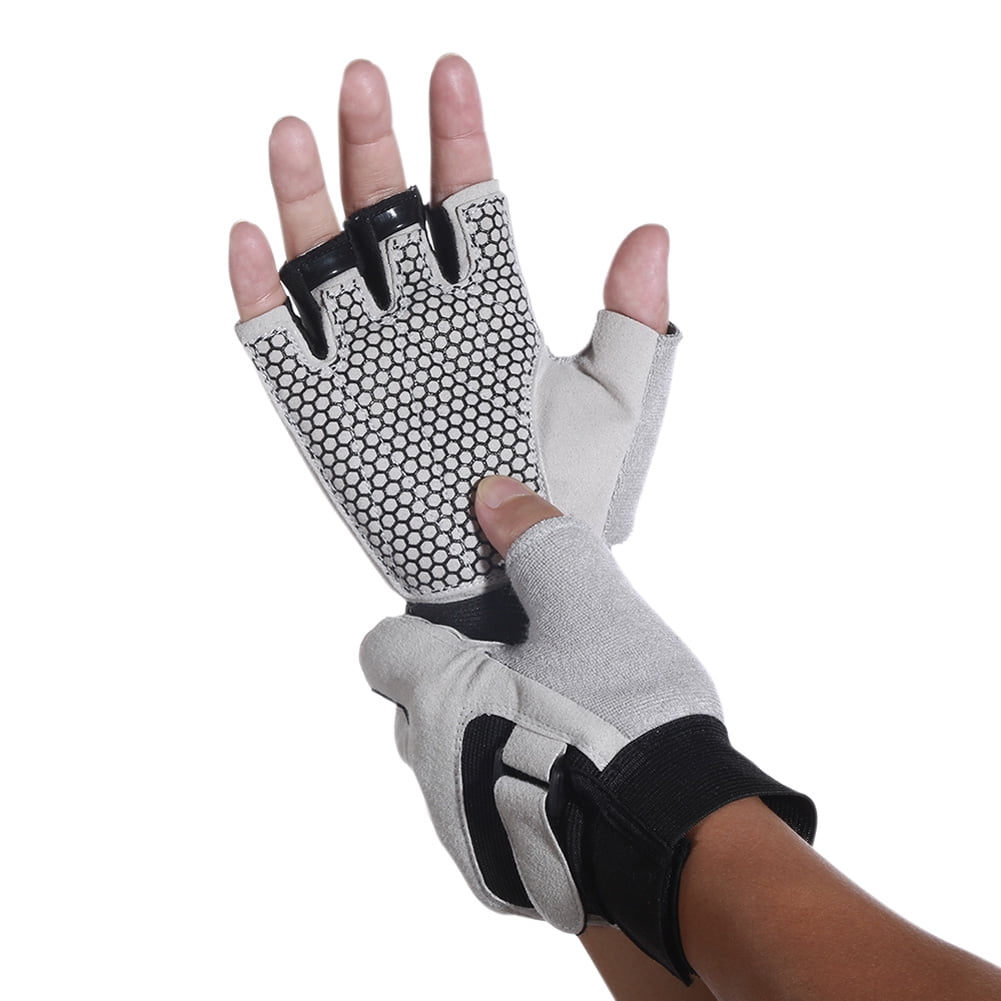 For weight lifting breathable light with silica padding training glove Solent Star EXERCISE GLOVES cross fit and general gym fitness