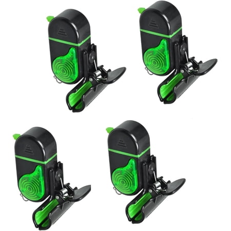 4 Pack High Sensitivity Electronic Fishing Bite Alarm Indicator Sea Rod Casting Fishing Alert Bell Outdoor Fishing Gear Accessories