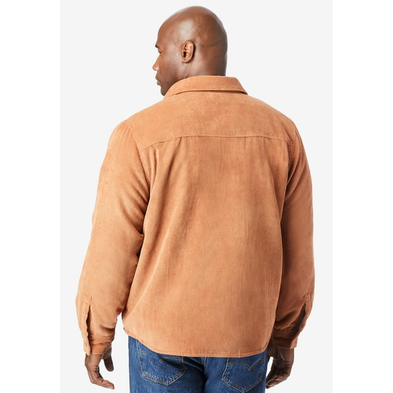 Big and tall corduroy jacket deals