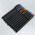 thumbnail image 2 of Pentel EnerGel Kuro jel Pen, (0.7mm) Medium line, Assorted  ,12 Pack (BL437R1BP12M), 2 of 2