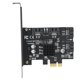 thumbnail image 4 of Tarjeta elevadora, adaptador SATA3.0 a puerto PCI E G Tarjeta de disco duro Tarjeta de expansión SAT PCIE La mejor en su clase, 4 of 9