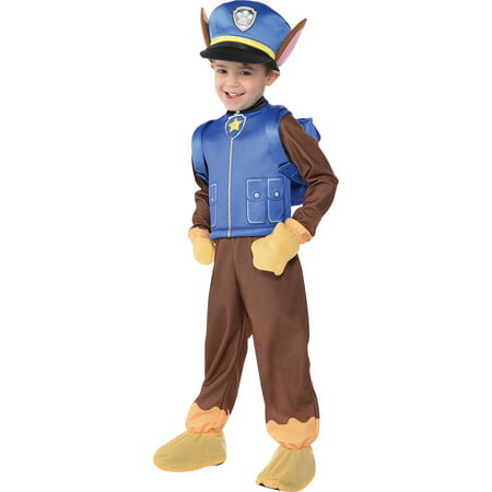 Nickelodeon Paw Patrol Chase Boys Child Halloween Costume 3-4 3T 4T