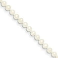 thumbnail image 5 of 14K Yellow Gold Gold 3-4mm White FW Cultured Pearl Necklace 12 Inch, 5 of 6