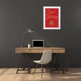 thumbnail image 3 of Studio, Sd Graphics 24x32 White Modern Wood Framed Museum Art Print Titled - Red Christmas IV, 3 of 4