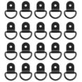 thumbnail image 1 of 20Pcs Metal D Shape Pull Hook Tie Down Anchors Ring for Car Truck Trailers RV, 1 of 3