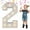 Number 2, variant on 3FT Light Up Numbers Letters, Mosaic Numbers for Balloons, Giant Marquee Numbers, Mosaic Balloon Number 1 for 1st Birthday Decorations, Anniversary Decorations, Wedding Party Decor