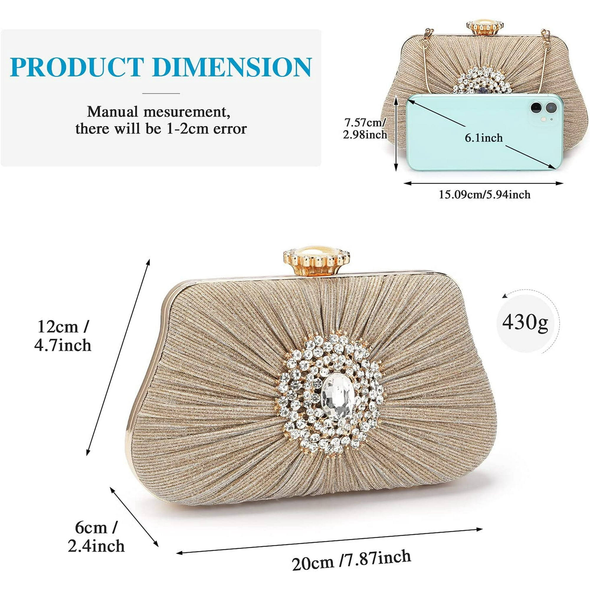 Gold evening bag wedding best sale