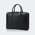 thumbnail image 1 of Noble choice, leather business large-capacity handbag,black, 1 of 9