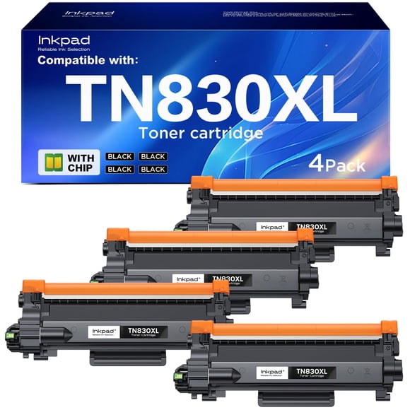 Cartucho de tóner InkPad TN830XL TN830 compatible con Brother