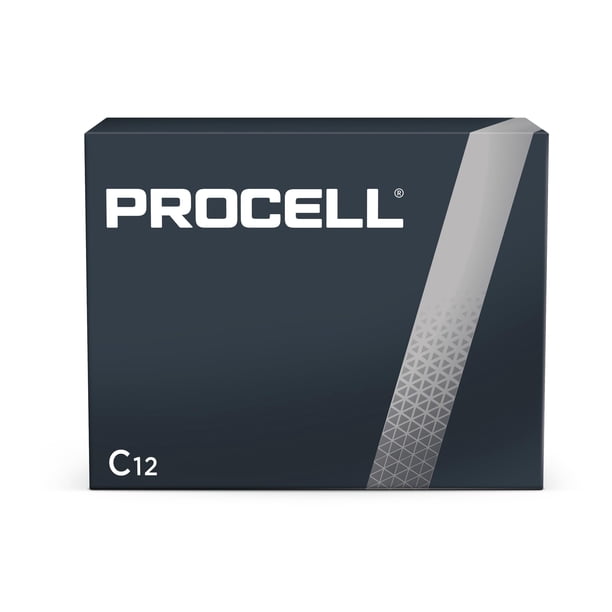 Batería PROCELL PC1400 Tamaño C Paquete de 12 con Larga Vida Útil