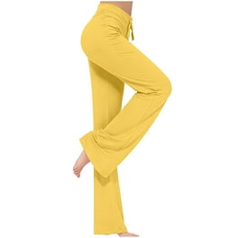 CEHVOM Women Long Tight High Waist Elasticity Sports Yoga Pants 