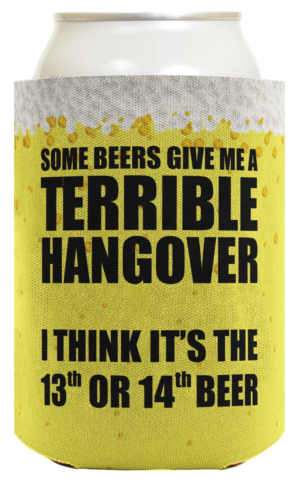 ThisWear Funny Beer Coolie Some Beers Give Me a Terrible Hangover Funny Drinking Quote Gag Gift