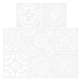 thumbnail image 1 of Paquete de 48 plantillas de mandala de 15*15 cm para pintar sobre madera, piso, pared, tela de azulejos, plantillas reutilizables para muebles Pintura, 1 of 5