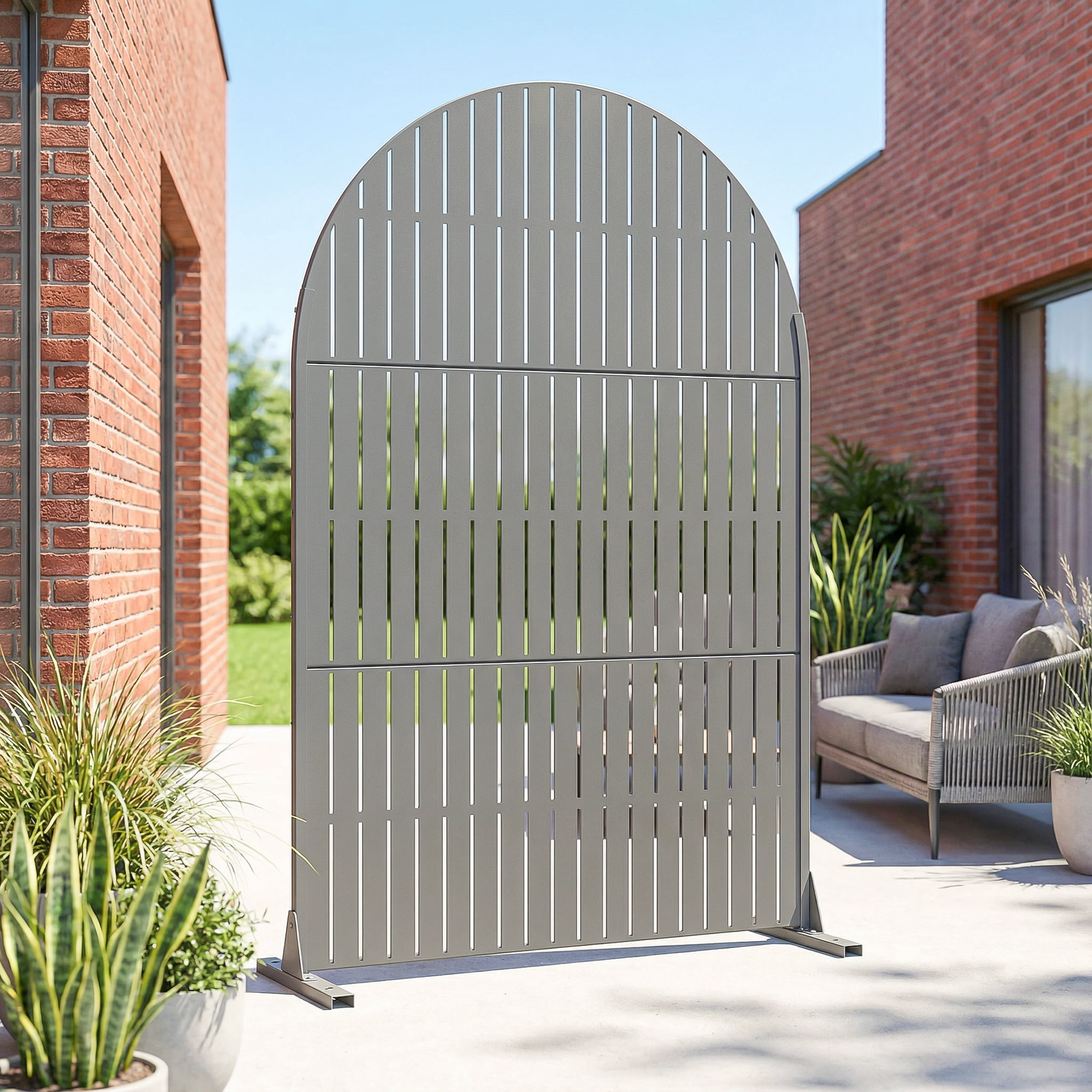 Privacy Metal Screen Fence Panel