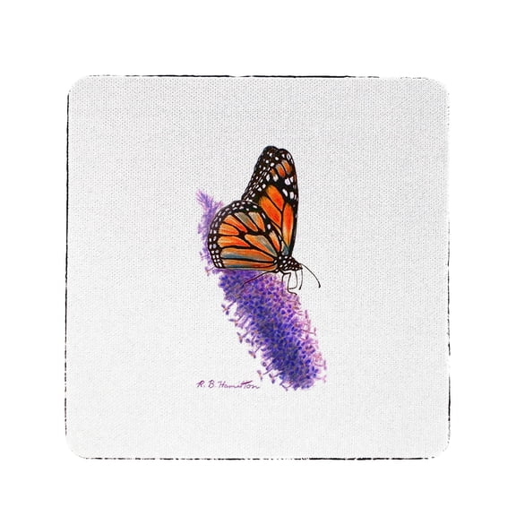 Betsy Drake Monarch Coaster Set of 4