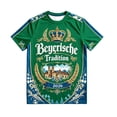 thumbnail image 4 of Bibifish Mens German Oktoberfest T Shirts Short Sleeve Crew Neck Bavaria Castle Print Tees Heritage Fest Holiday Wear Tops, 4 of 4