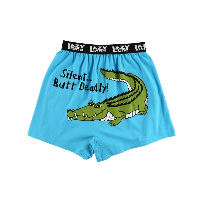  Funny Crocodile Alligators Men's Boxer Briefs Green