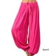 thumbnail image 5 of Qarigey Pantalones deportivos de pierna ancha para mujer, pantalones de chándal de baile para gimnasio, ropa de playa, pantalones de Prendas para la parte inferior del cuerpo Rosa roja S, 5 of 5