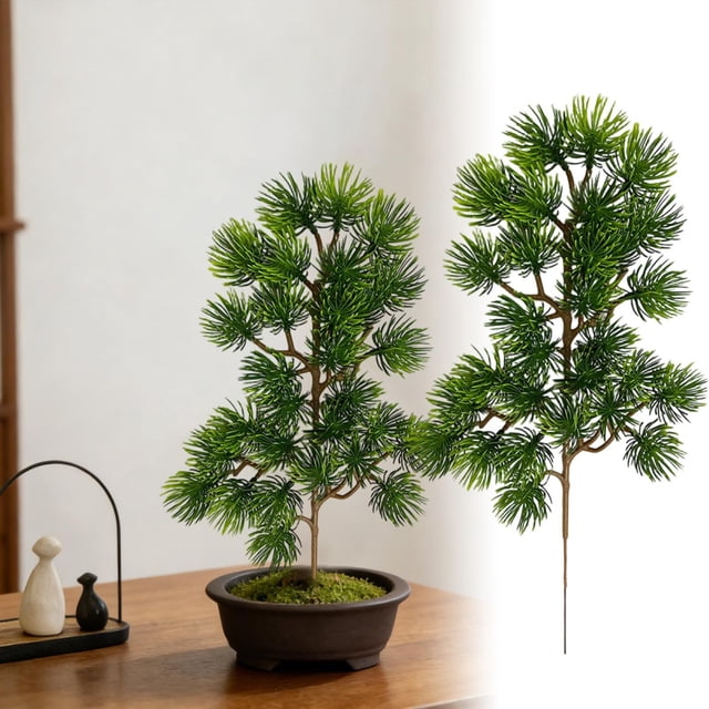 Bookk 34 Cm In Length With A Diameter Of 15 Cm At The Branches Realistic Green For Home And Holiday