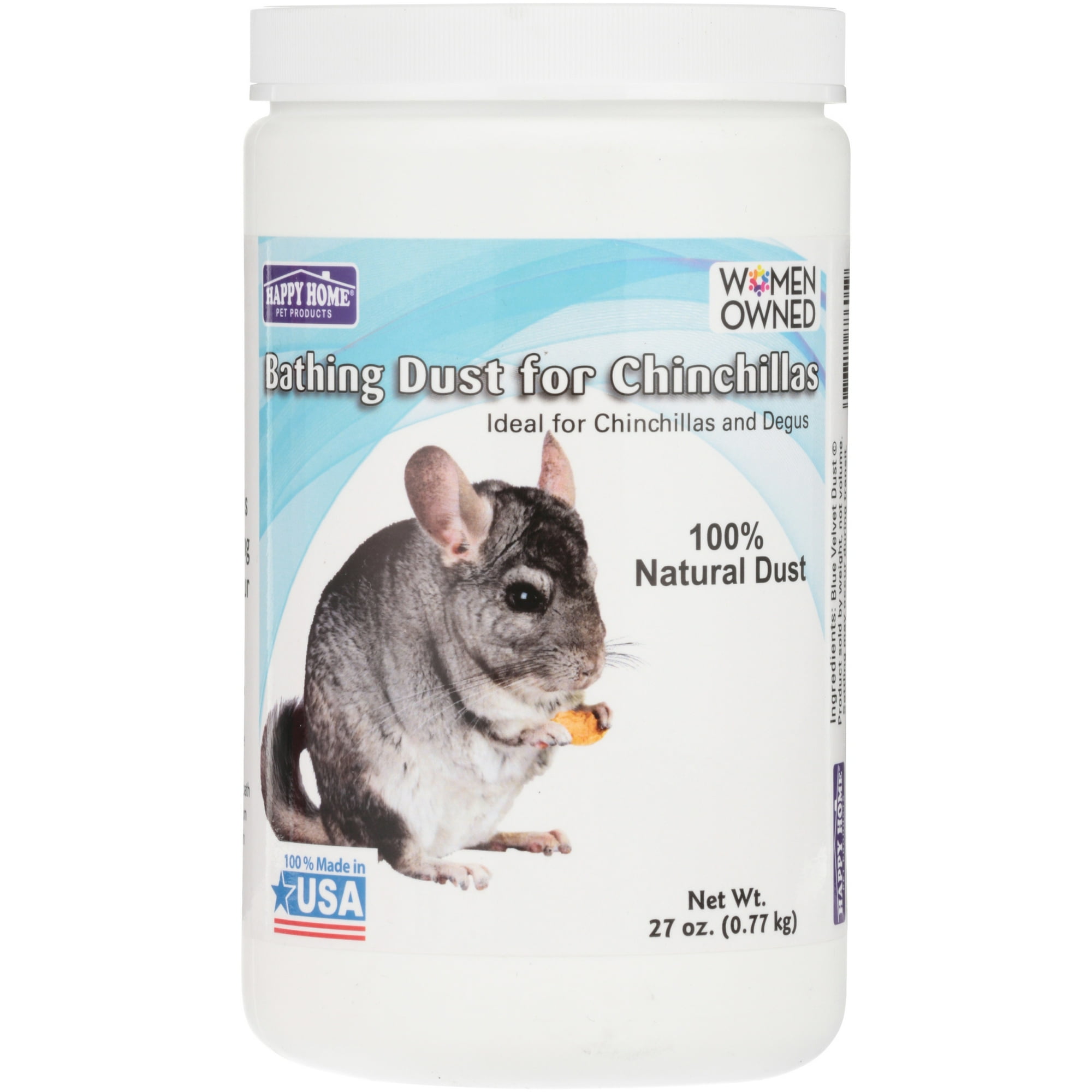 Happy Home Pet Products Chinchilla Bathing Dust, 27 oz