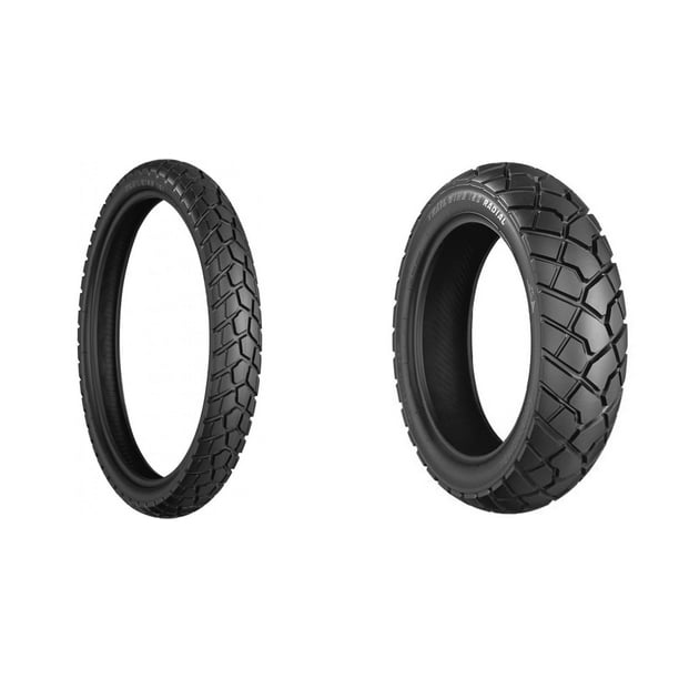 Bridgestone Trail Wing Front Rear Tire Set 110 80r19 150 70r17 For Suzuki Dl650 14 16 Walmart Com Walmart Com
