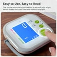 thumbnail image 6 of Greater Goods Blood Pressure Monitor Kit for Home Use - Upper Arm Cuff, Wall Adaptor, Large LCD Display, 6 of 8