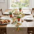 thumbnail image 5 of Kbndieu 4.9 FT Easter Carrot Garland Decorations for Mantle, Artificial Spring Garland Farmhouse Hanging Vine for Front Door Kitchen Fireplace Home Indoor Outdoor, 5 of 6