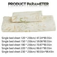 thumbnail image 3 of Aminojy Luxury Hotel Quality Flat Sheet - 1800 Microfiber Bed Sheet Set Wrinkle & Fade Resistant for Twin/Full/Queen/King/Cal King (Multiple Sizes, 18 Colors), 3 of 5