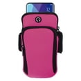 thumbnail image 4 of Uxcell Phone Arm Band for Running Armband Cell Phone Holder Running Phone Carrier Rose, 4 of 5