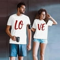 thumbnail image 4 of TYGHBN Same Gender Valentine's Day Special Meaning Printed T Shirt Valentine's Day Women Long Sleeve Running Womens Athletic Tops Short Sleeve Striped Tee Women Long Sleeve Layering Tops for Women, 4 of 4