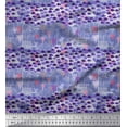 thumbnail image 1 of Soimoi Cotton Duck Fabric Triangle & Fish Ocean Print Fabric by The Yard 42 Inch Wide, 1 of 1