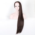 thumbnail image 2 of Synthetic Wig Fashion Long Straight Natural Lace Front Wig Hair Wig for Women, 2 of 8