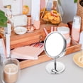 thumbnail image 2 of MOVTOTOP Silver Tabletop Vanity Mirror with 360° Rotation for Home Decor and Clear High Definition, 2 of 8