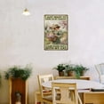 thumbnail image 5 of Metal Sign - 'I Just Want To Work In My Garden' Funny Vintage Tin Sign, Aluminum, Retro Wall Decor for Home Office, Farmhouse, Yard, Garden, Shop, Cafe - Indoor/Outdoor - 812 Inches, 5 of 11