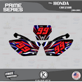 thumbnail image 3 of Kalair GFX Graphics Kit for Honda CRF250R (2004-2005) Prime Series, 3 of 5