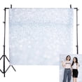 thumbnail image 1 of DODOING 7x5 ft Photography Vinyl Backdrop Background Gold Silver Bokeh/ Gold Glitter Photo Video Studio Props Colorful Brick Wall Wooden Wall Floor, 1 of 5