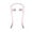 Pink, variant on xaoyunyn Shiatsu Neck and Shoulder Massager with Adjustable Pressure Lightweight,Portable,Ergonomic Handle for Muscle Relaxation at Home,Office Travel