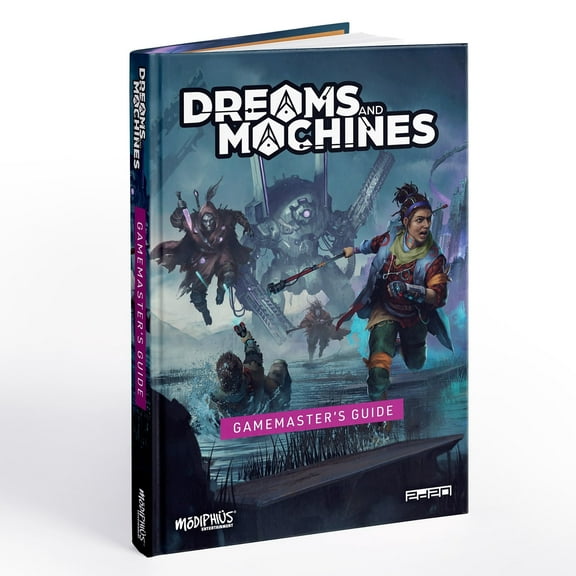 Dreams And Machines: Gamemaster's Guide - Hardcover RPG Book, Roleplaying, GM Evera Prime World Information, Modiphius