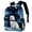 Color1, variant on Lightweight Backpack Galaxy Polar Bear School Bag Travel Laptop Daypack for Men Women Casual Rucksack