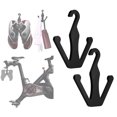 thumbnail image 3 of Soporte de zapatos de bicicleta multifuncional de 2 piezas, organizador de ahorro de espacio acrílico para zapatillas de deporte, accesorios de bicicl Soledad Soporte para suspensión de zapatos, 3 of 10