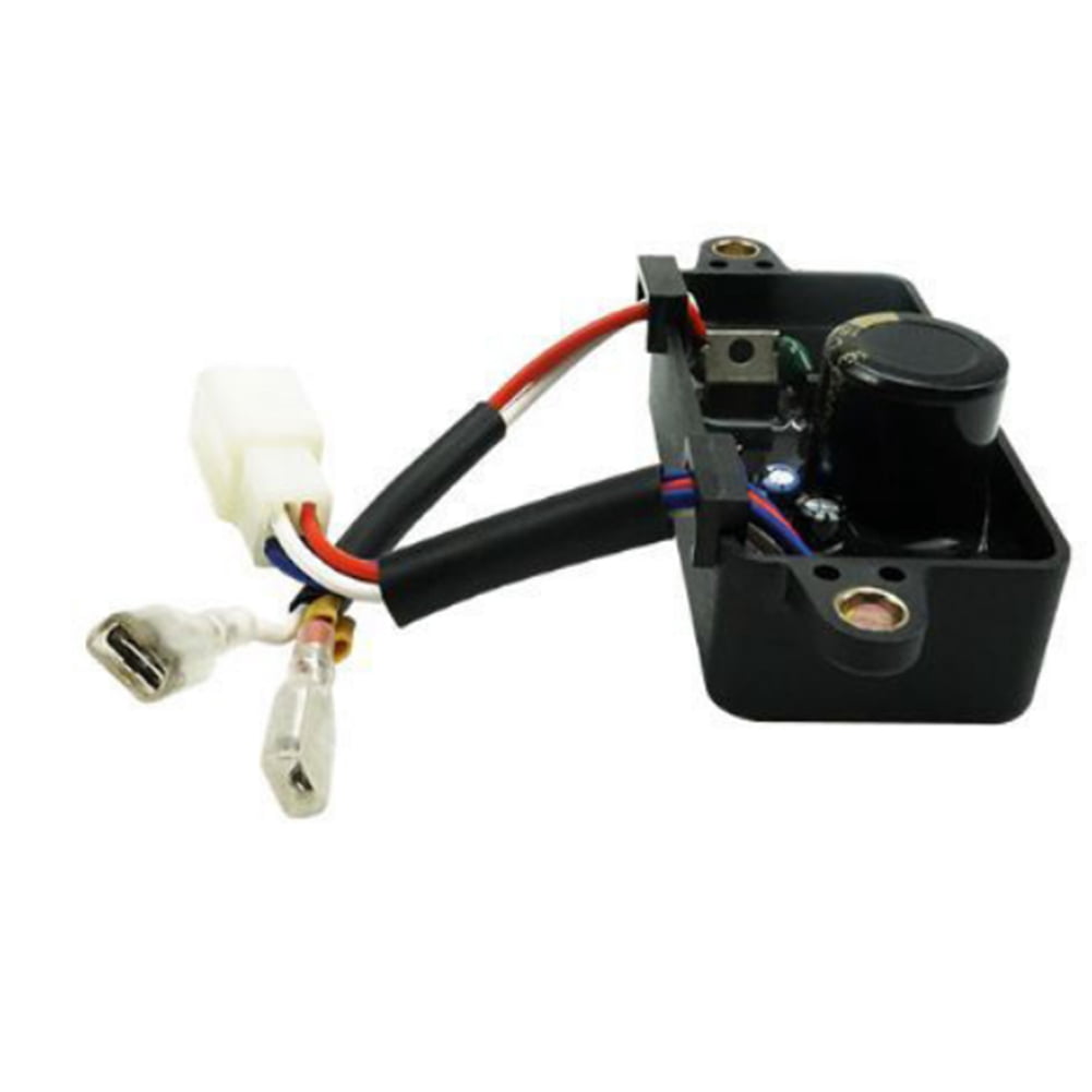 2KW AVR Automatic Voltage Regulator Stabilizer 110V-220V Small Gasoline Generator Accessories,1PCS * 2KW AVR Automatic Voltage Regulator,Black